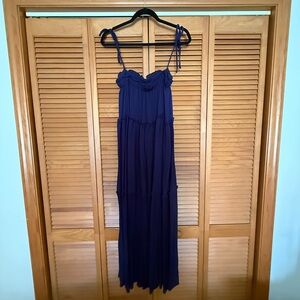 Vici Deep Blue Maxi Dress